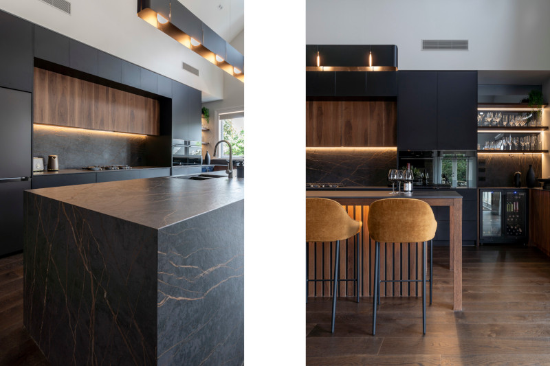 Grand Noir - Kitchen, Scullery and Laundry - By Kitchen Vision