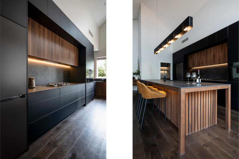 Grand Noir - Kitchen, Scullery and Laundry - By Kitchen Vision