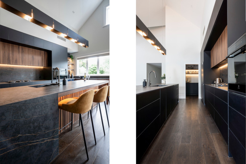 Grand Noir - Kitchen, Scullery and Laundry - By Kitchen Vision